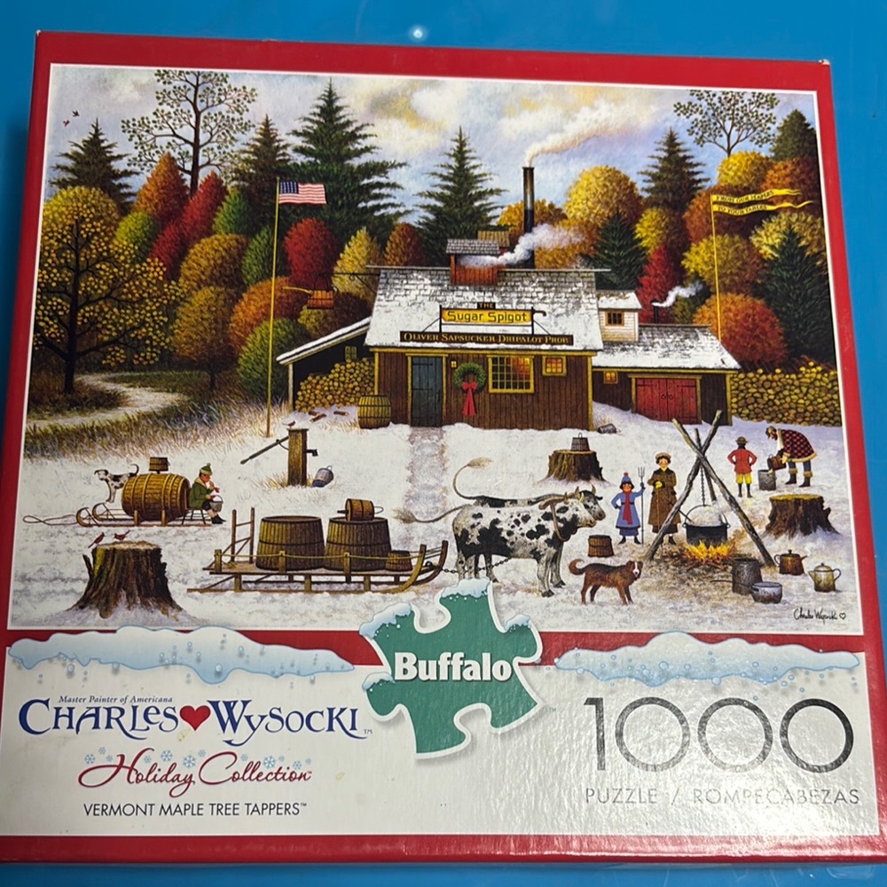 Buffalo Charles Wysocki Puzzle - Vermont Maple Tree Tappers